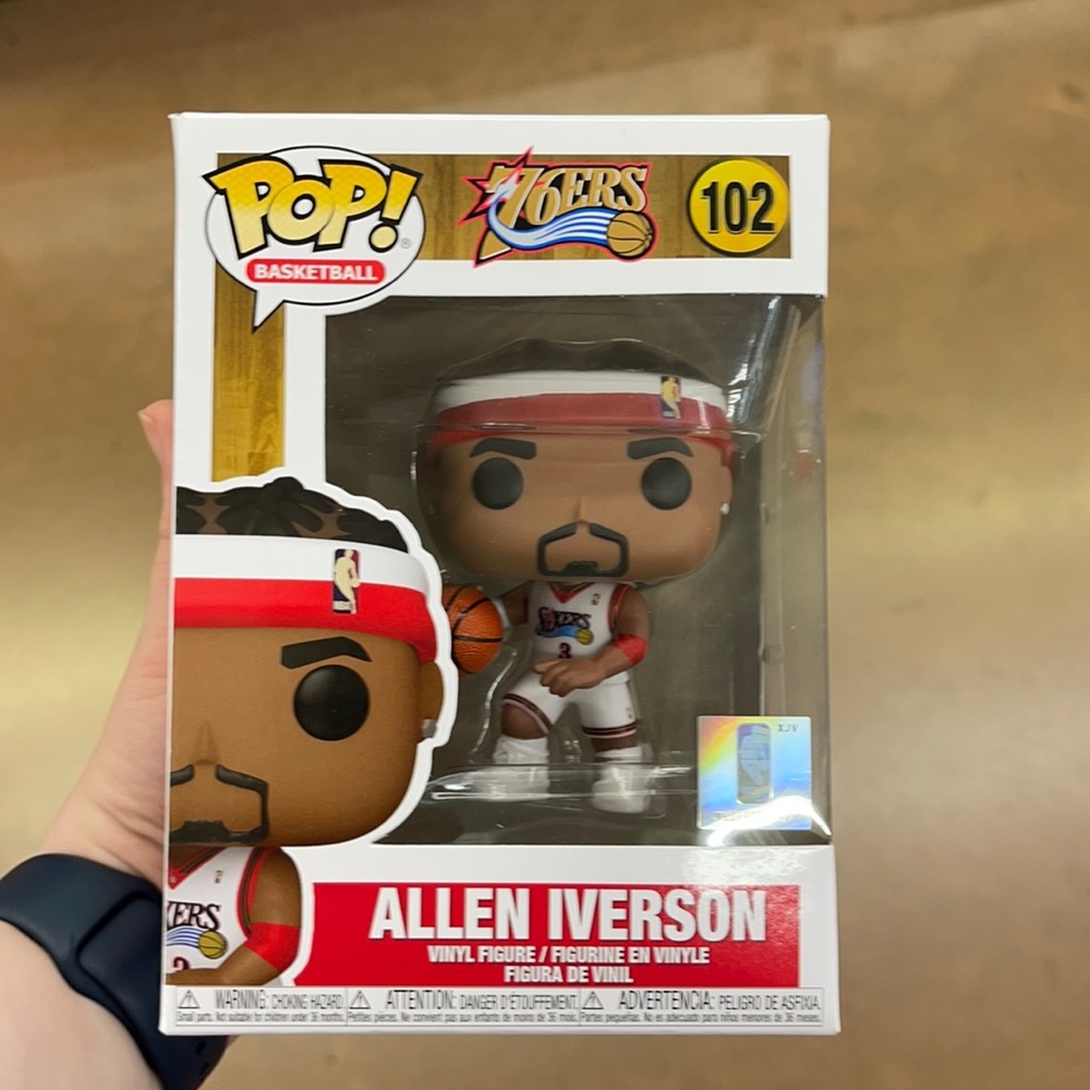 Allen Iverson Funko Pop 76ers Uniform
